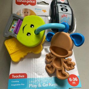 FISCHER PRICE PLAY and GO KEYS